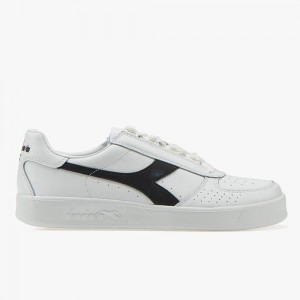 Diadora B. Elite Lave Sneakers Dame Sort | FAVUGZR-32