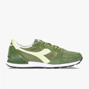 Diadora Camaro Lave Sneakers Dame Grøn | MJBEILY-61