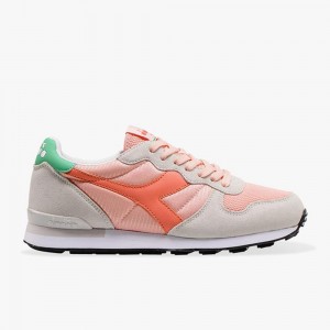 Diadora Camaro Lave Sneakers Dame Lyserød | PZIYFXO-32