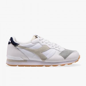 Diadora Camaro Lave Sneakers Herre Hvide | WIKDFUR-20