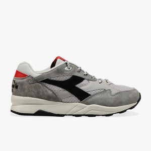 Diadora Eclipse Lave Sneakers Herre Grå | DWSVFGU-57