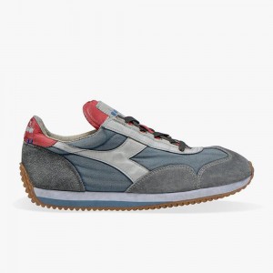 Diadora Equipe Lave Sneakers Dame Blå | OHSIERN-32