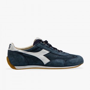 Diadora Equipe Lave Sneakers Herre Mørkeblå | WBVZCTN-76