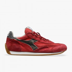 Diadora Equipe Lave Sneakers Herre Rød | TFGURLH-62