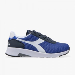 Diadora Evo Run Lave Sneakers Børn Blå | OTHYSXD-02