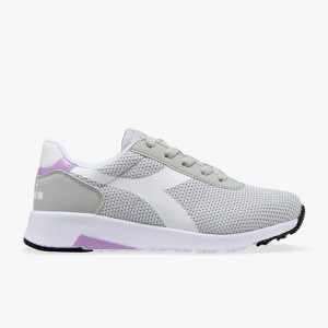 Diadora Evo Run Lave Sneakers Børn Grå | PDCIAEB-45