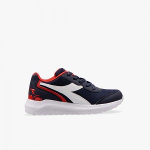 Diadora Falcon Løbesko Børn Mørkeblå | KLJECMY-09