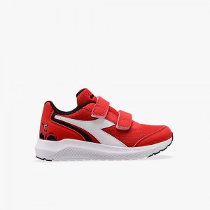 Diadora Falcon Løbesko Børn Rød | SWLKREV-08