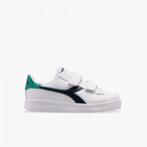 Diadora Game Lave Sneakers Børn Hvide | YGDIAWK-42