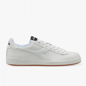 Diadora Game Lave Sneakers Dame Hvide | VDWISRL-28