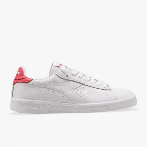 Diadora Game Lave Sneakers Dame Rød | WAHIQJV-68