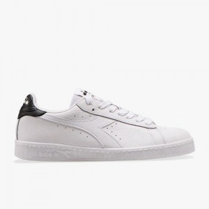 Diadora Game Lave Sneakers Dame Sort | IAOLEDH-25