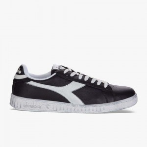 Diadora Game Lave Sneakers Dame Sort | TOWFNRC-53