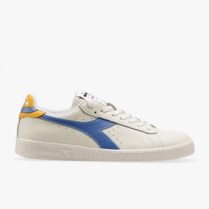 Diadora Game Lave Sneakers Herre Blå | WBYZLQR-20