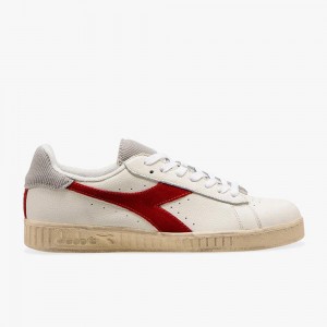 Diadora Game Lave Sneakers Herre Rød | WTJXCAQ-12