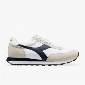 Diadora Koala Lave Sneakers Dame Hvide | CXWQDBS-70