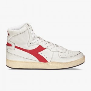 Diadora MI Basket Høje Sneakers Herre Rød | FASYVDR-97