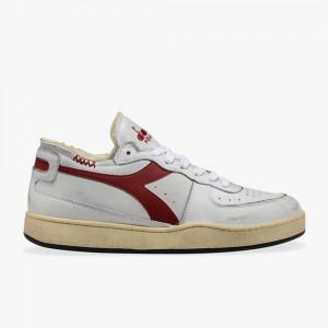 Diadora MI Basket Lave Sneakers Herre Rød | UATSQBW-89