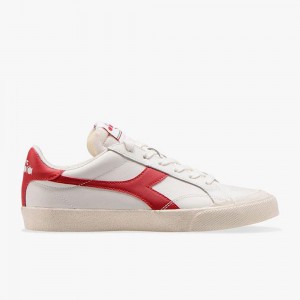 Diadora Melody Lave Sneakers Herre Rød | VOAULRN-26