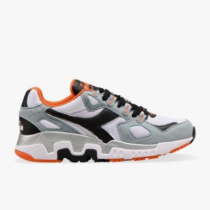 Diadora Mythos Lave Sneakers Herre Hvide | BDHAQNS-65