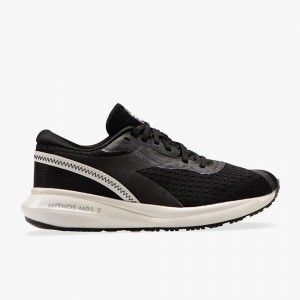 Diadora Mythos Løbesko Dame Sort | QCNASVZ-63