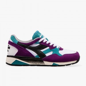 Diadora N9002 Lave Sneakers Herre Lilla | ZMRBJVT-10