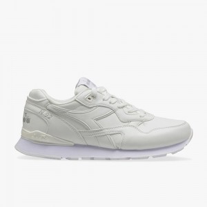 Diadora N.92 Lave Sneakers Herre Hvide | CDGHBVM-84