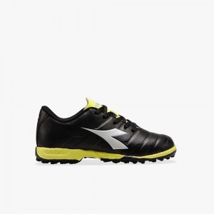 Diadora Pichichi Fodboldstøvler Børn Sort | DQFLJHC-28