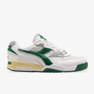 Diadora Rebound Lave Sneakers Herre Grøn | MTZWSBK-38