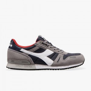 Diadora Titan Lave Sneakers Dame Grå | TUWJBSC-27