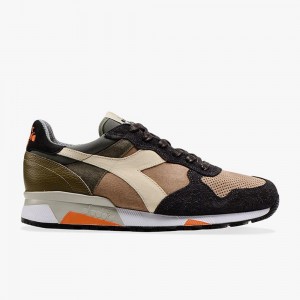 Diadora Trident Lave Sneakers Herre Grøn | AWGTULC-25