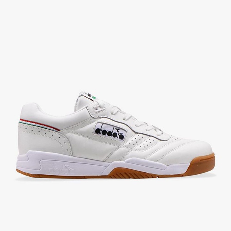 Diadora Action Lave Sneakers Herre Hvide | DXUTACV-52