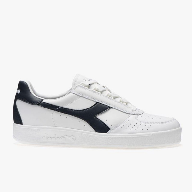 Diadora B. Elite Lave Sneakers Dame Mørkeblå | OQDURXA-19