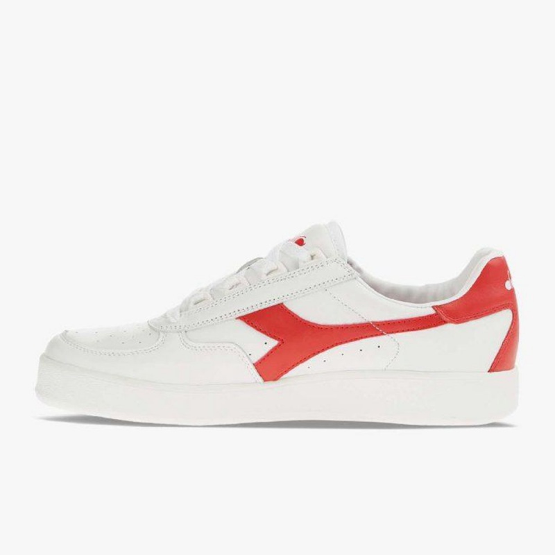 Diadora B. Elite Lave Sneakers Herre Rød | OWPGDZT-63