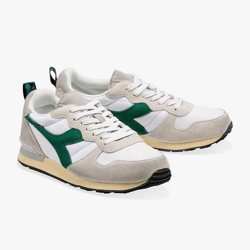 Diadora Camaro Lave Sneakers Dame Grøn | ZMBIOTG-62