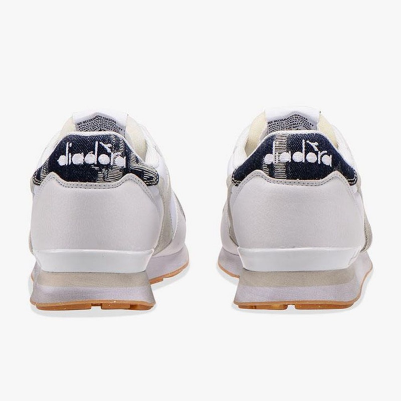 Diadora Camaro Lave Sneakers Dame Hvide | PTERDNB-10