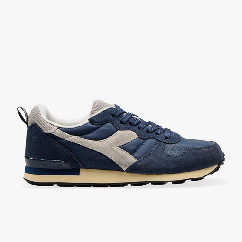 Diadora Camaro Lave Sneakers Dame Mørkeblå | DWPMVEK-04