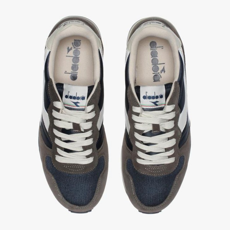 Diadora Camaro Lave Sneakers Dame Mørkeblå | RHVCSFG-50