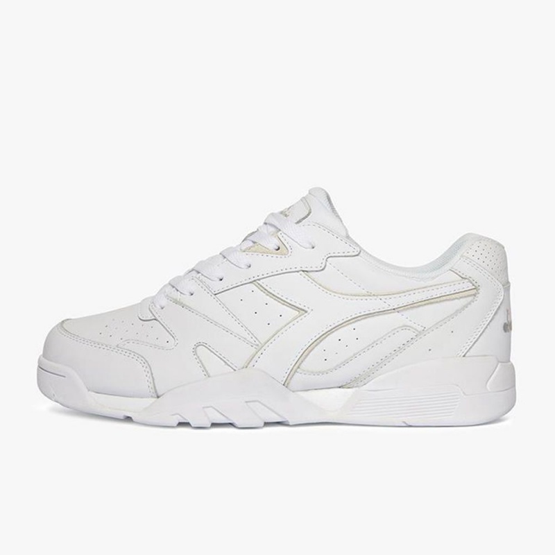 Diadora Cross Lave Sneakers Dame Hvide | MQVYFLP-36