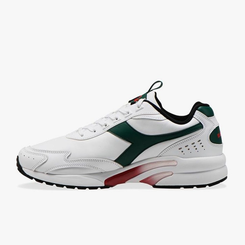 Diadora Distance Lave Sneakers Herre Hvide | OTSZMED-69