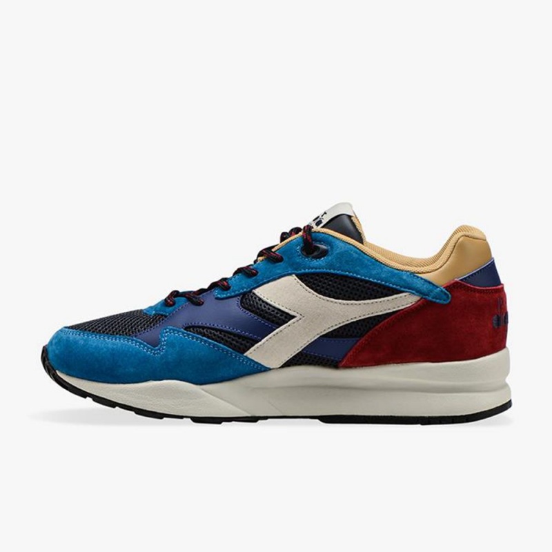 Diadora Eclipse Lave Sneakers Herre Blå | DBLGCOR-45