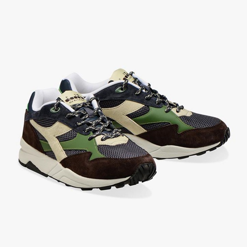 Diadora Eclipse Lave Sneakers Herre Flerfarvede | FLAVYHD-43