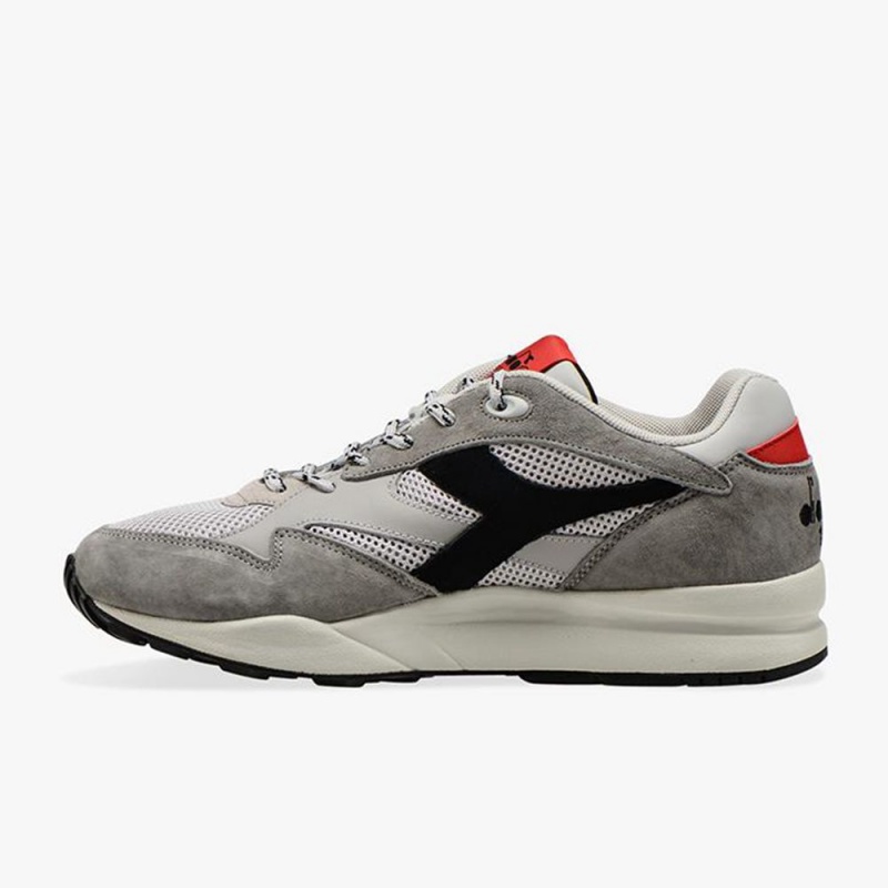 Diadora Eclipse Lave Sneakers Herre Grå | DWSVFGU-57