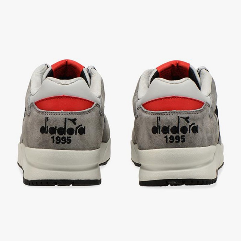 Diadora Eclipse Lave Sneakers Herre Grå | DWSVFGU-57