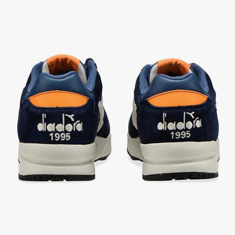 Diadora Eclipse Lave Sneakers Herre Mørkeblå | HZUDLXK-51