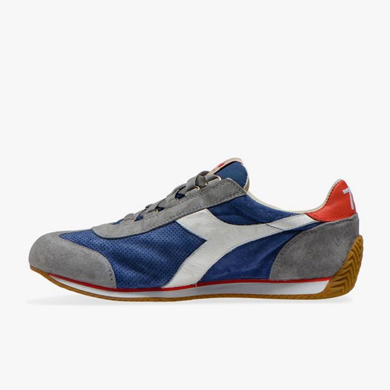 Diadora Equipe Lave Sneakers Dame Blå | QNFZBLJ-80