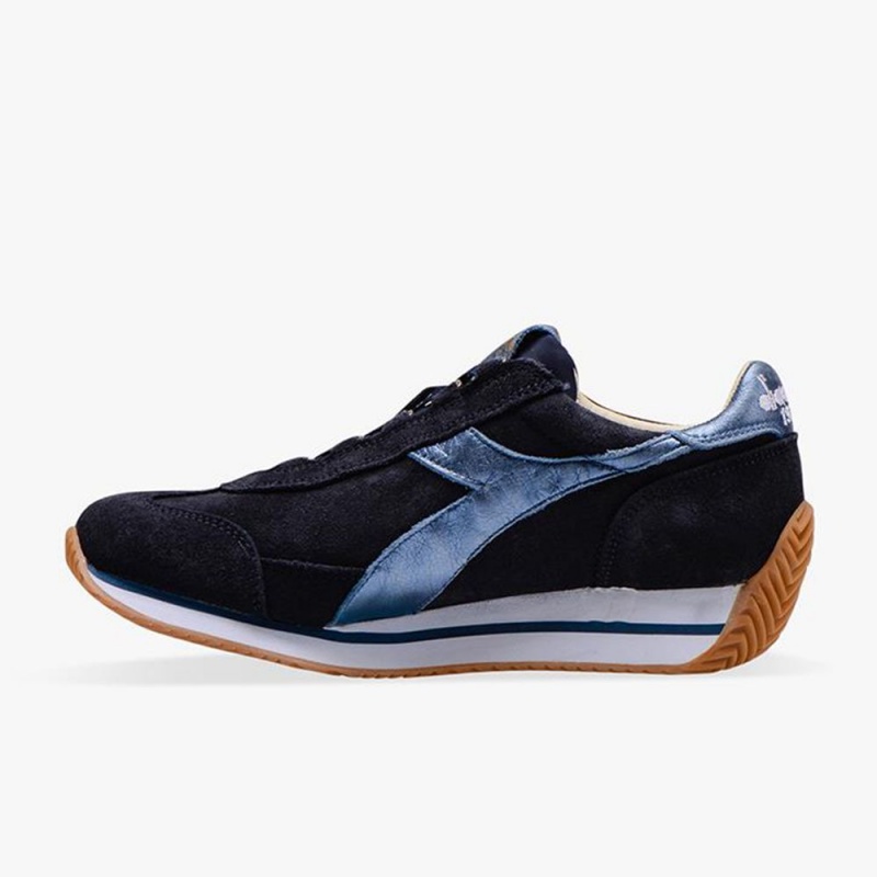 Diadora Equipe Lave Sneakers Dame Mørkeblå | EDFBTQH-72