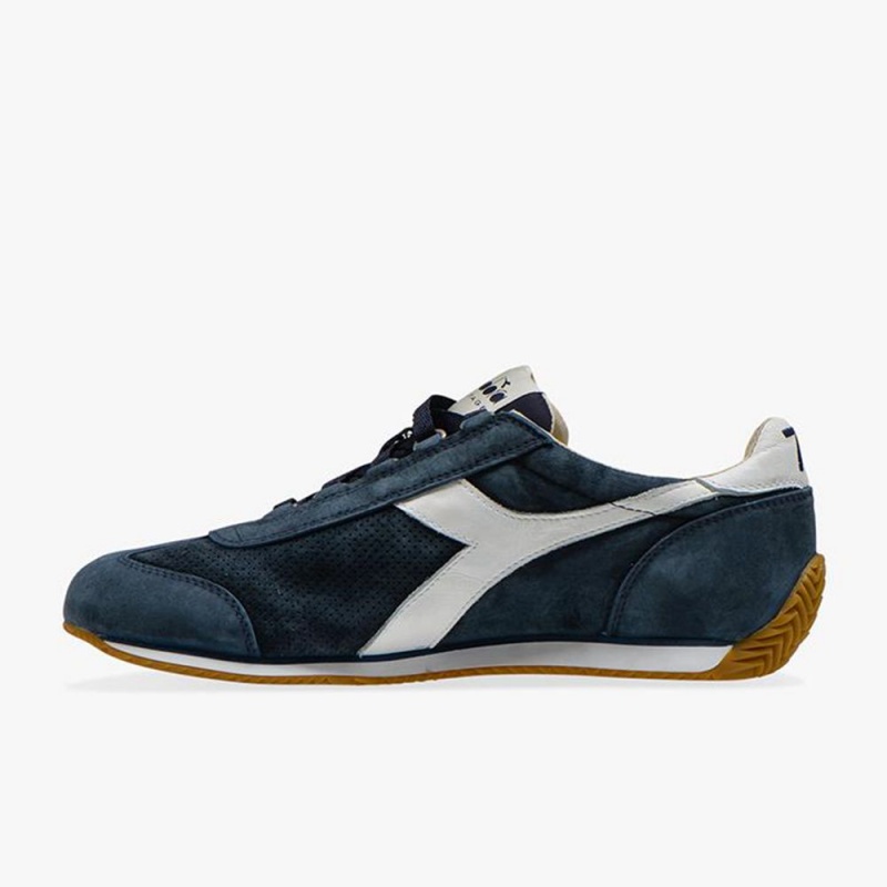 Diadora Equipe Lave Sneakers Dame Mørkeblå | BHMCYDU-37