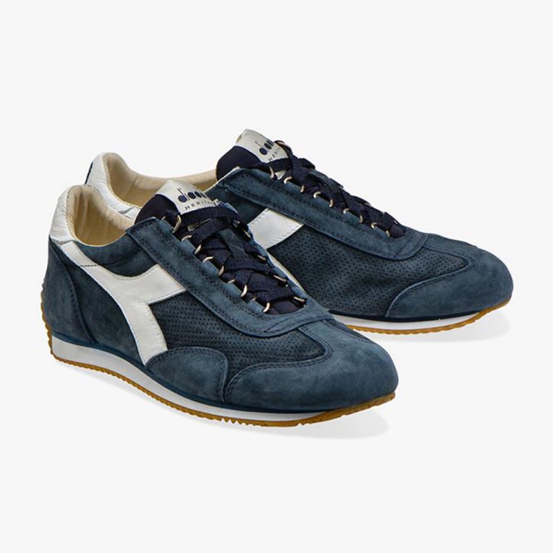 Diadora Equipe Lave Sneakers Dame Mørkeblå | BHMCYDU-37