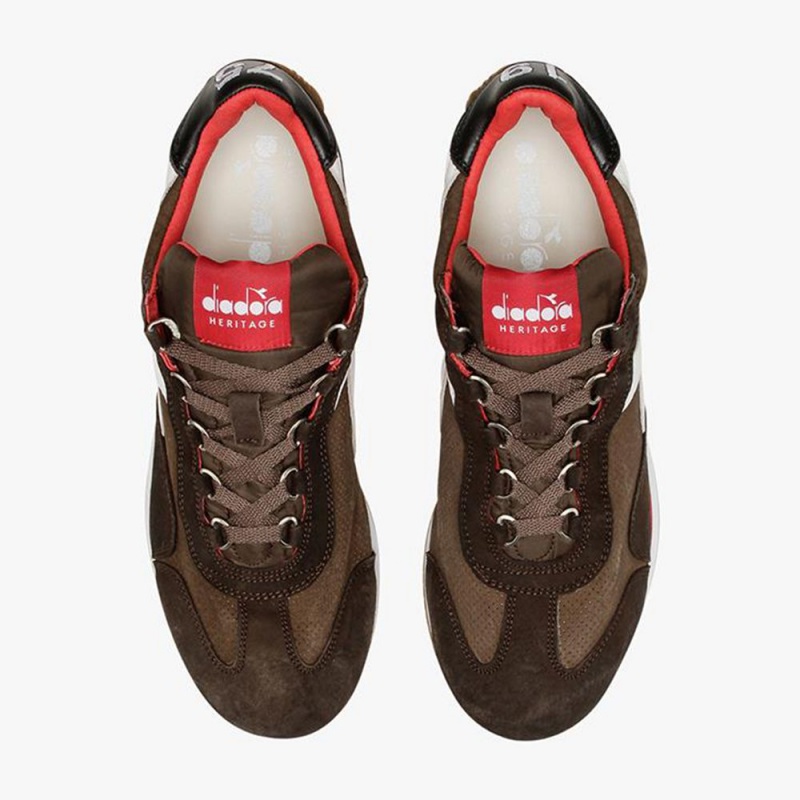 Diadora Equipe Lave Sneakers Herre Brune | MFJUESW-06